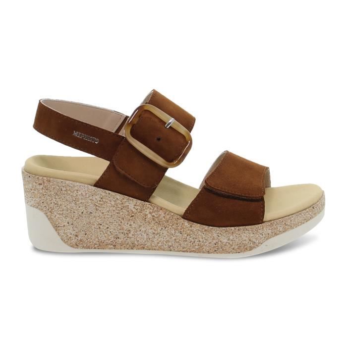 ESCARPIN MEPHISTO GIULIA C en chamois noisette Femme Achat