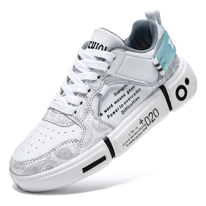 chaussures blanches garçon