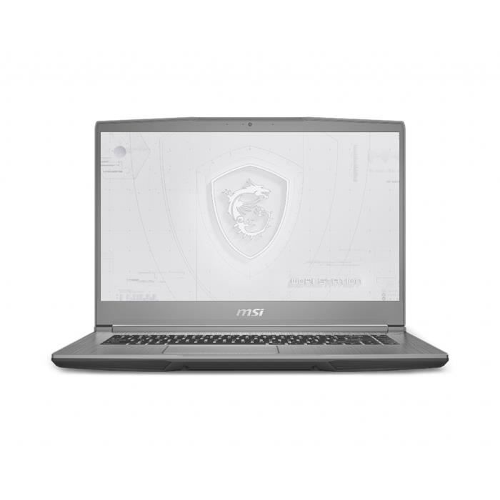 Top achat PC Portable MSI PC Portable Workstation - WF65 10TI-424FR - 15.6" FHD - I7 10750H - RAM 16Go -  256Go SSD + 1To SATA - Quadro T1000 4Go - Window pas cher