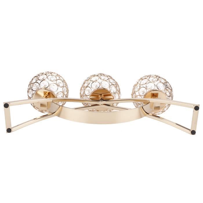 Chandelier 3 bras laiton doré | vente en ligne sur HOLYART