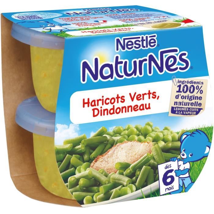 Nestle Naturnes Haricots Verts Dindonneau 2x0 G Des 6 Mois Achat Vente Plats Cuisines Nestle Naturnes Haricots Verts Dindonneau 2x0 G Des 6 Mois Cdiscount Pret A Porter