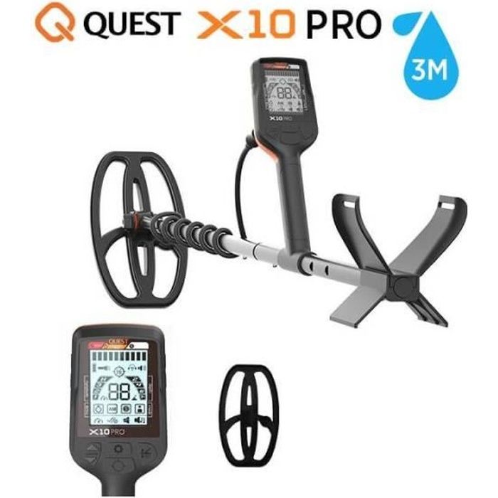 Détecteur De Métaux Pinpointer étanche IP66 - Détection à 360°, Portée 3-5 Cm - Alarme Sonore/vibrante, LED - Pour Chasse Au Trésor, Recherche