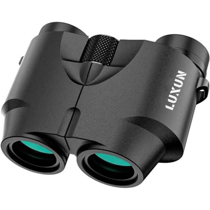 Jumelles 8X25 Pour Adultes Et Enfants, Jumelles Compactes Pliantes