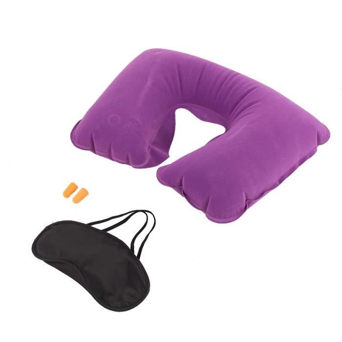 Embouts Pour Oreilles Masque yeux Coussin Gonflable Voyage