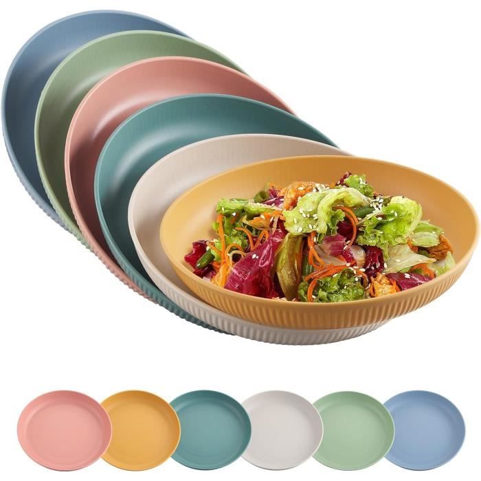 KENANLAN Kit De Jonglage – 6 Assiettes + 12 Bâtons – Entraînement Équilibre – Accessoires Cirque – Multicolore – Dès 3 Ans