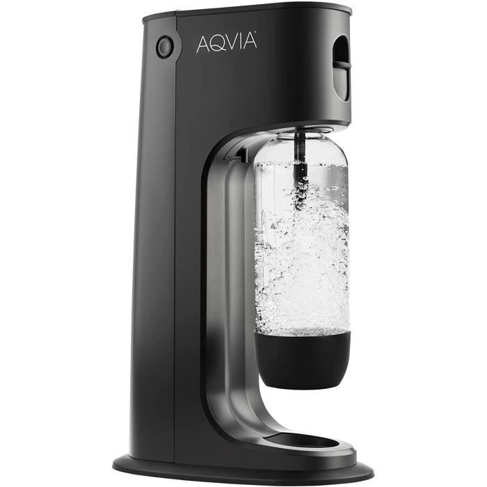 Aqvia Balance machine à eau pétillante, Noir AQVIA - eleonto7