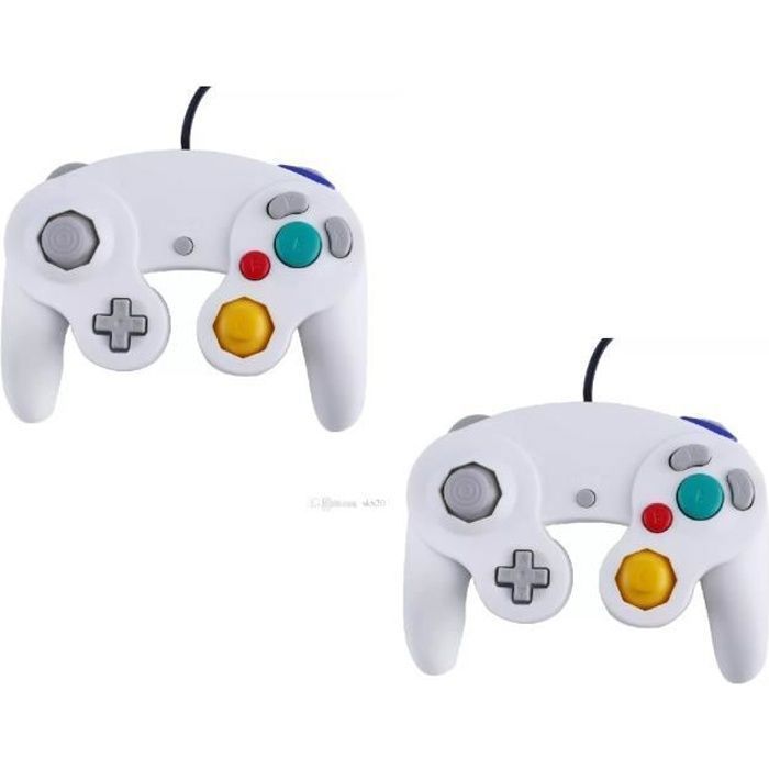 2 X Manette pour Nintendo Wii Wii U et Gamecube - vue 3