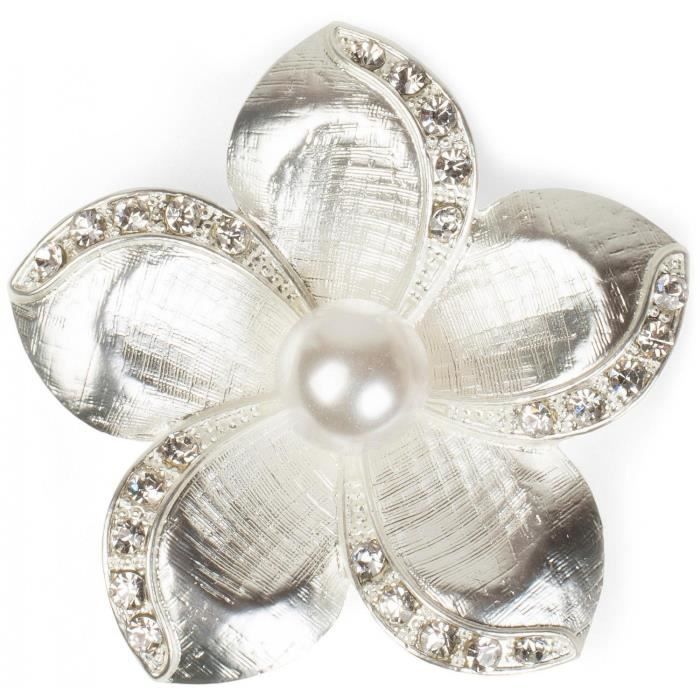 Broche aimant/ée clip pendentif feuille