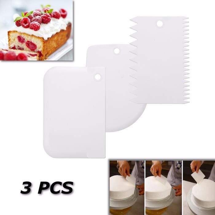 Tempsa Set 3x Raclette Grattoirs A Gateau Creme Lame Souple Trapeze Demi Cercle Triangle Dentele Couleur Aleatoire Plastique Cdiscount Bricolage Tempsa Set 3x Raclette Grattoirs A Gateau Creme Lame Souple Trapeze Demi Cercle Triangle Dentele Couleur Aleatoire Plastique Cdiscount Bricolage