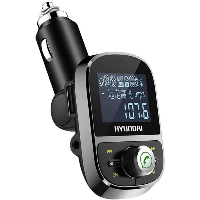 Adaptateur FM Bluetooth Pour Voiture - Transmetteur Audio Sans Fil Vers Autoradio