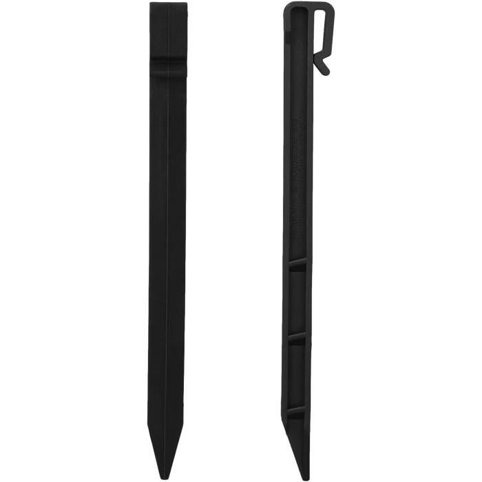 Piquets De Fixation Sol XL, Lot De 20, Sardines, Acier Galvanisé, Tente