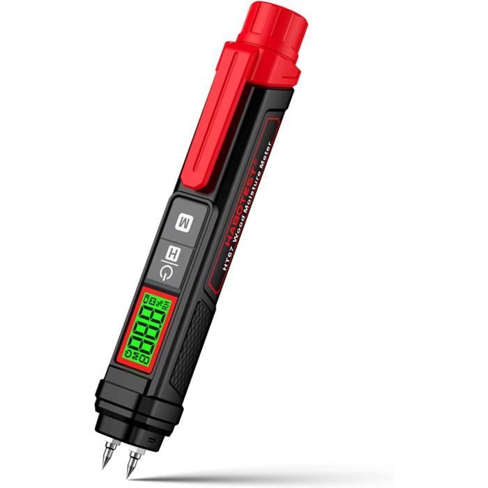 Hygrometre Bois Humidimètre Non Invasif GMM 1-15 Pour Bois Et Matériaux - BOSCH - 0601078200 Testeur D'humidité Bois