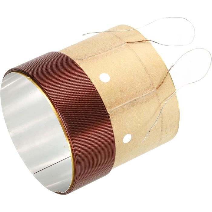 HautParleur Voice Bobine 1.95X0.71 Pouce 4 Couches Rond Cuivre Fil HautParleur Voice Bobine