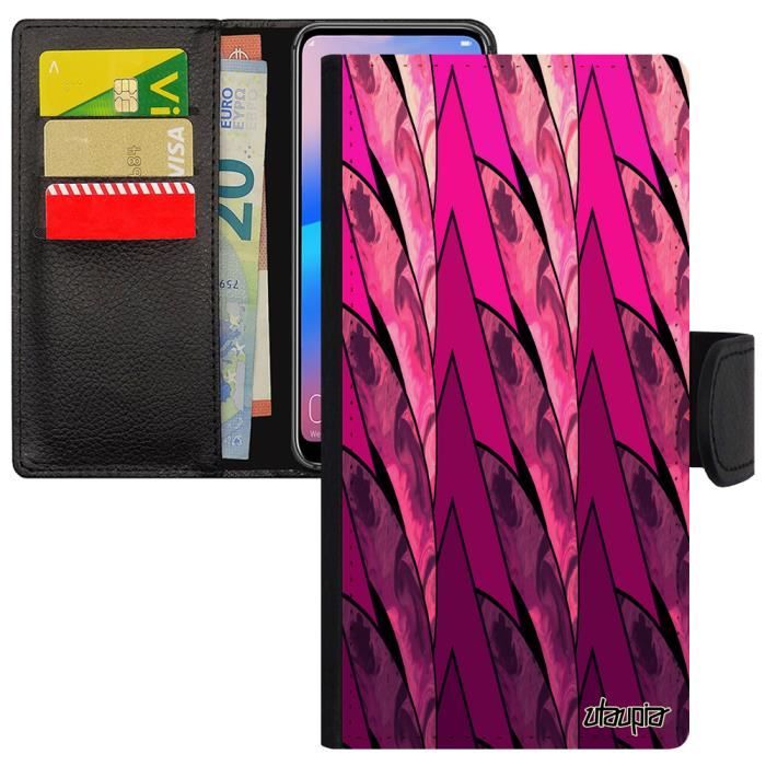 Étui Portefeuille Magnétique Pour Blackview Color 6 – Coque Anti-choc Cuir PU, Support Intégré, Porte-cartes