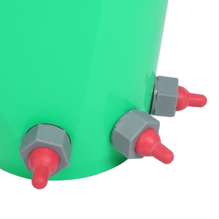 Seau D'Allaitement Popagelli 8 Litres Avec 6 Tétines Et Valves - Pour Agneaux - Modèle Renforcé