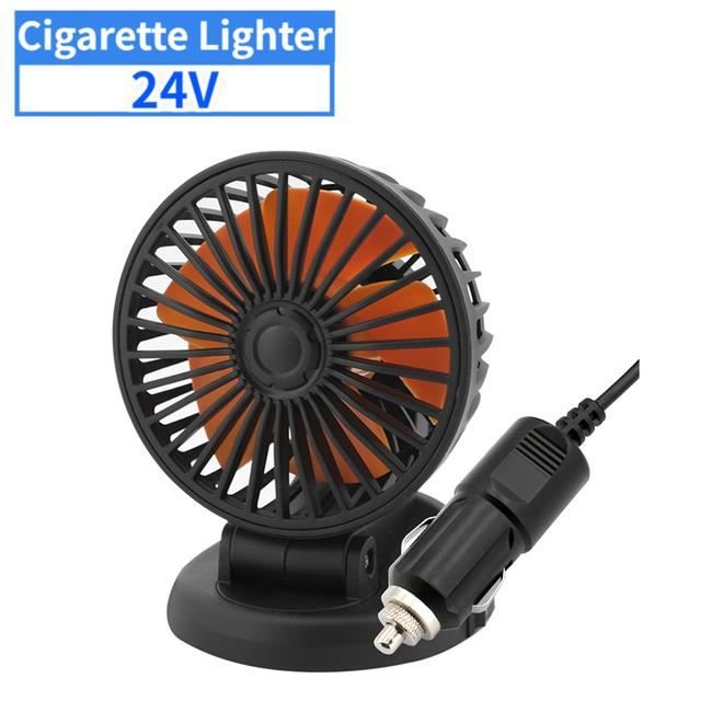 Ventilateur de voiture,24V Single Head--Ventilateur de Refroidissement