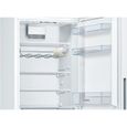 Réfrigérateur combiné pose-libre - BOSCH KGV36VWEAS SER4 - 2 portes - 308 L - H186XL60XP65 cm - Blanc-1