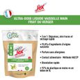JEX Professionnel -Ultra dose Liquide vaisselle -Parfum fruits du verger -Economique & écologique -1L -Fabrication française-1
