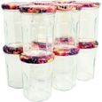 Pack 12 confituriers 385 mL - couvercle fruit-1