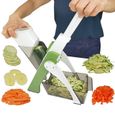 Coupe-légumes multifonctionnel - pour légumes et tous types de fruits,râpe manuelle, outil de cuisine-1