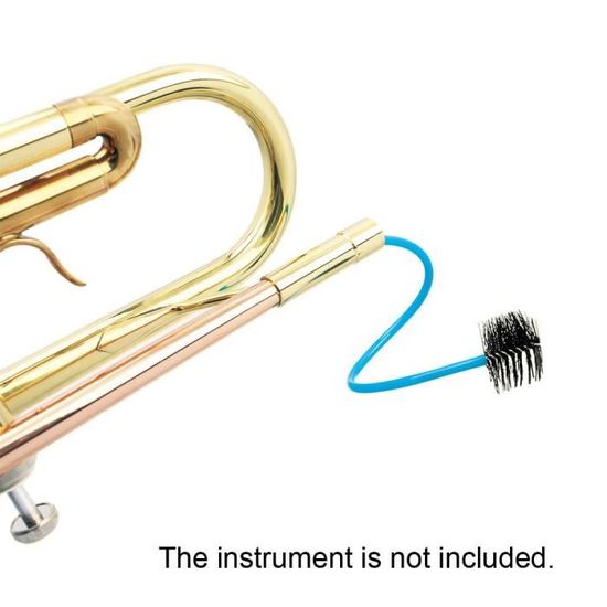 Brosses De Nettoyage Pour Embouchure - 2 Pièces En Nylon Pour Trompette, Trombone, Cor