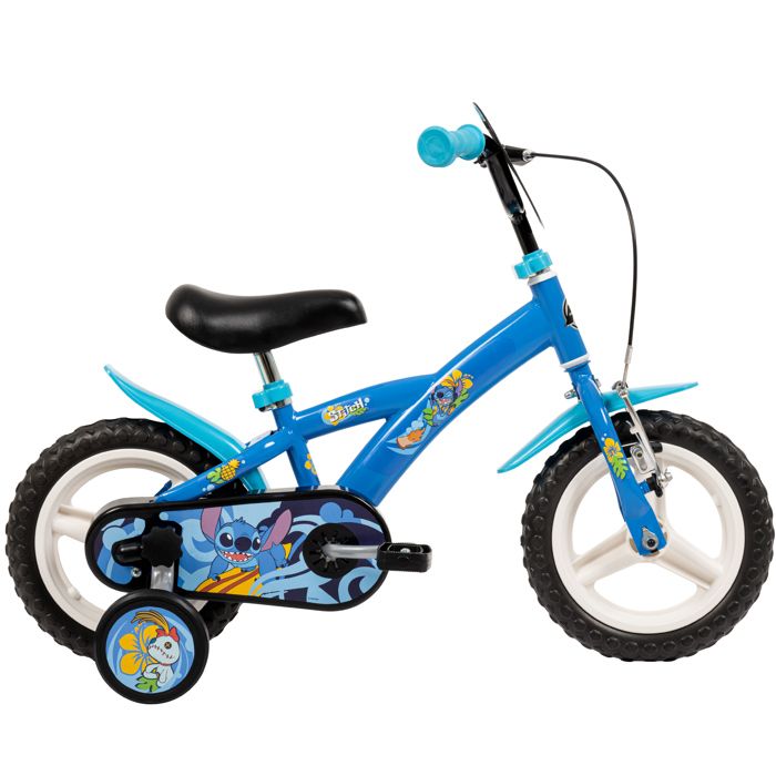 Vélo Enfant 16 Pouces JOYSTAR Pluto - Pour Garçons/filles 5-7 Ans (41-53 Pouces), Avec Stabilisateurs, Panier, Freins Pied/main, Bleu - 12
