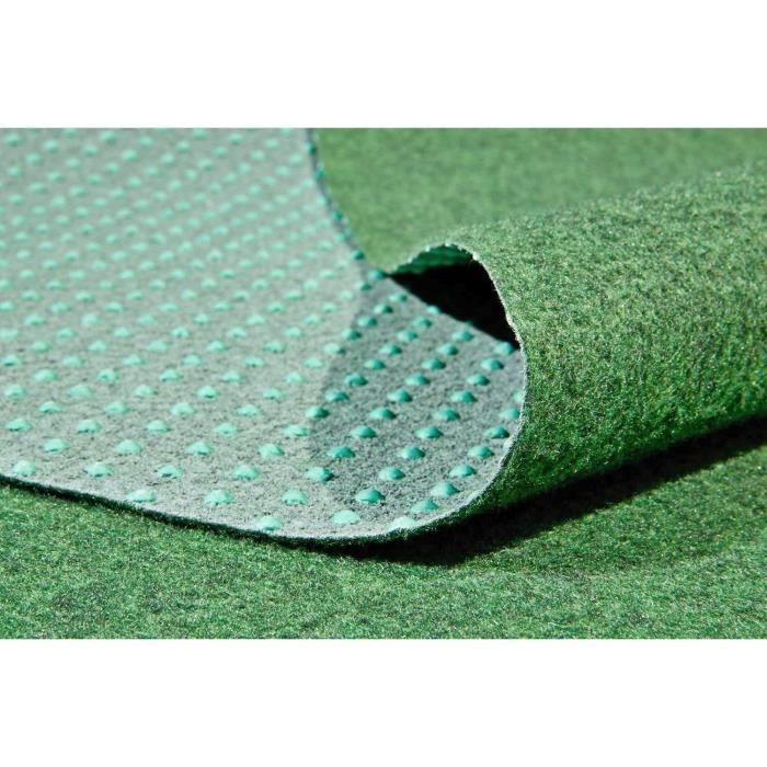 Gazon Synthétique Farbwunder Pro – Fabriqué En Allemagne – Vert – 100 × 250 Cm – Idéal Terrasse, Balcon, Piscine