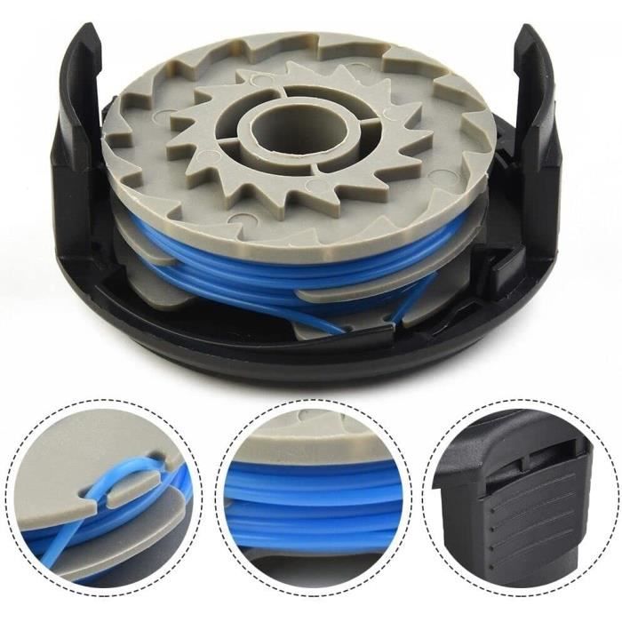 Lot De 10 Bobines De Fil Pour Débroussailleuse RLT4027 RLT4125 RLT5125 RLT5127[609 - Foto 7