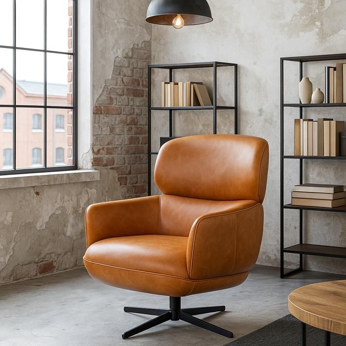 Fauteuil pivotant Ottawa Kare Design - Cdiscount Maison