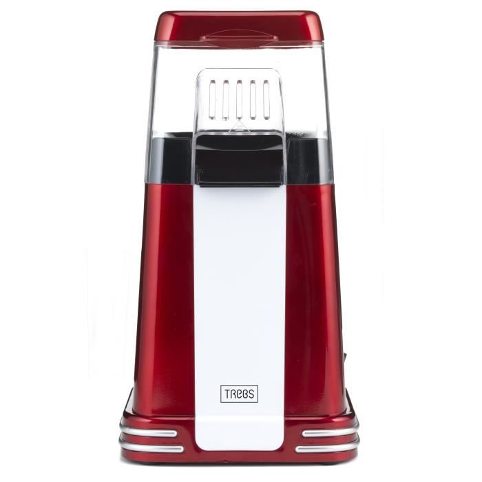 99387 Machine à pop corn - Trebs - 99387 - Rouge-Argent - Aluminium ...