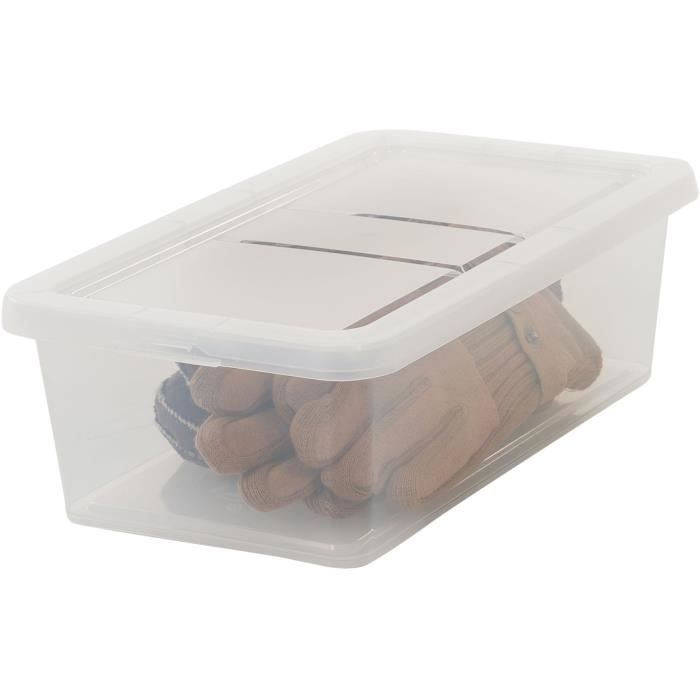 Boîte De Rangement Honsell Format A4 - Carton Noir Satiné - 32,5x23x3,5 Cm - Idéale Documents Ou Cadeaux