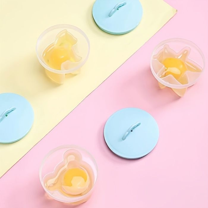 Pocheuse à œufs En Inox 4 Tasses - Antiadhésive, Diamètre 20 Cm, Compatible Induction, Pour Petits Déjeuners Et Brunchs