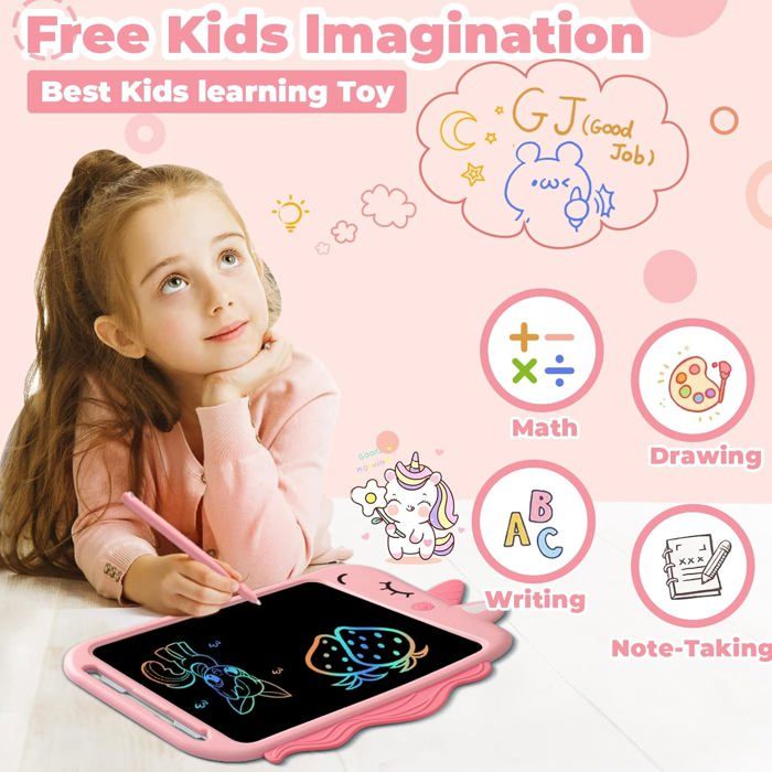 Planche à dessin magnétique TMISHION pour enfants - Jouet éducatif polyvalent - Jeux Planche à dessin magnétique TMISHION pour enfants - Jouet éducatif polyvalent - Jeux