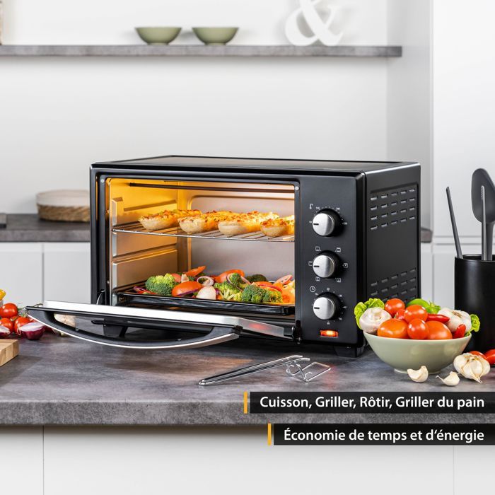 Four halogene - A convection - 12L 1400W - Achat / Vente four
