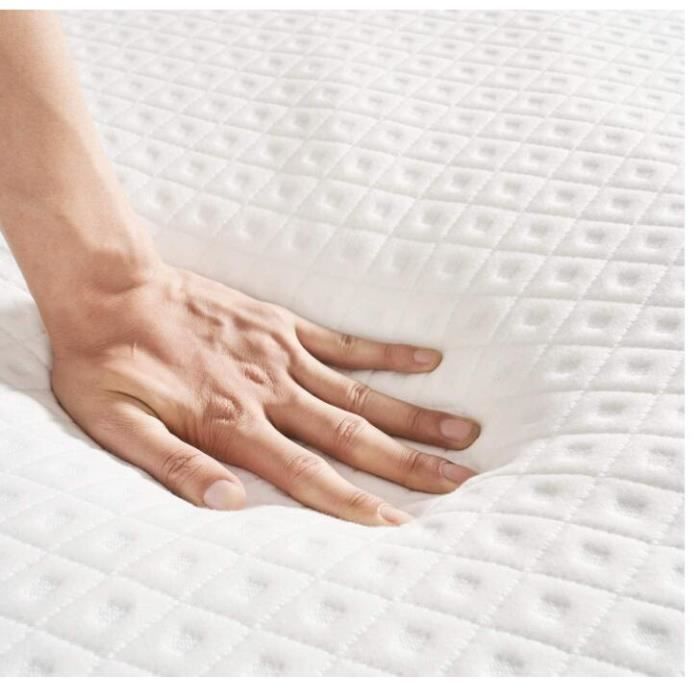 MAXIME MAISON Surmatelas Mémoire Forme 140x190cm | Épaisseur 5cm | Housse Aloe Vera | Fabriqué En Italie 140x190cm 5cm épaisseur