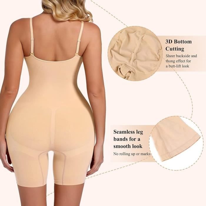 Bodyeffect Gaine Taille Haute Femme - Modelant Ventre Et Hanches - Confort Anti-Glisse