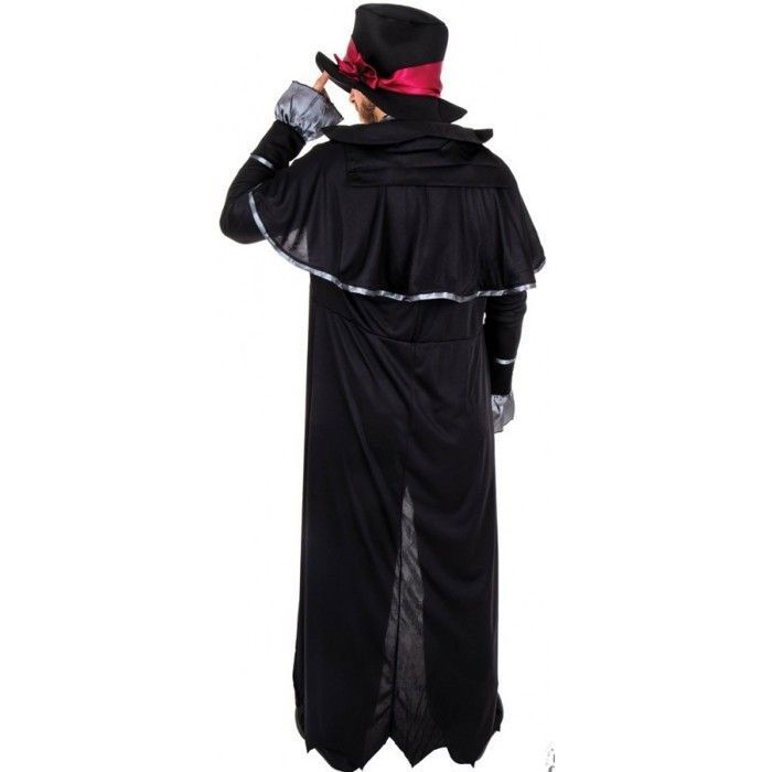 Déguisement Vampire Dandy Homme Blanc Polyester Halloween