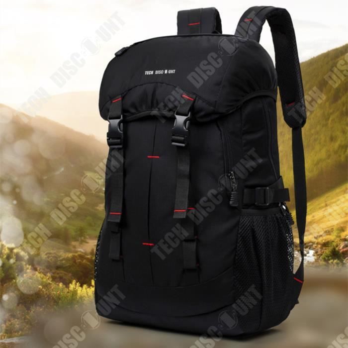 Sac à Dos De Randonnée 50L Imperméable WoneNice - Avec Housse De Pluie, Pour Trekking, Camping