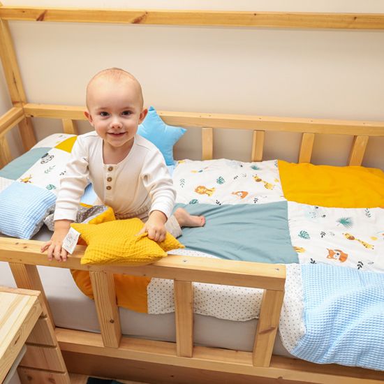 Parure couette enfant 100x135 avec oreiller TOTSY BABY Safari