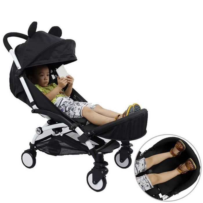 Poussette Bebe Repose Pied Extension en Tissu Oxford Universel pour Landau 41x32cm Cdiscount Jeux Jouets