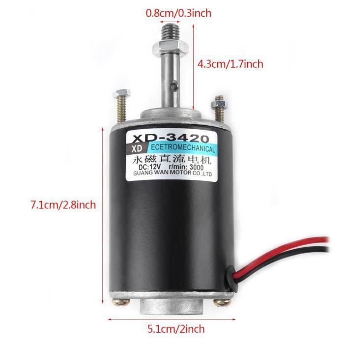 Générateur à Aimant Permanent 1000W 14V - Moteur DC Sans Balais - Pour Tricycle, Tracteur, éclairage - Inclut Régulateur