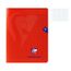 CLAIREFONTAINE Lot de 10 Cahiers MIMESYS Piqu/é Polypro 17 x 22 cm 96 pages 90g S/éy/ès Rouge