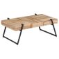 Foreven Table Basse Teck Recycle 90x50x33 Cm Achat Vente Table