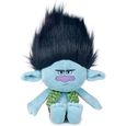 Peluche Trolls Branch 35 cm - Cheveux à coiffer - Bleu - Enfant - Mixte - Plush - Intérieur-0