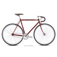 Vélo fixie Fuji Feather 2022 - brick red - 56 cm-0