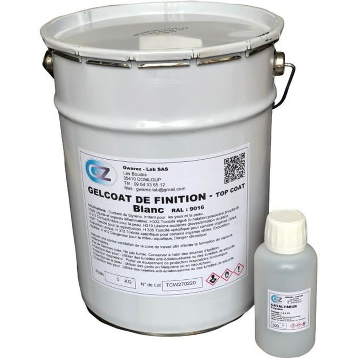 kit résine polyester catalyseur mat - Se Meubler On Line