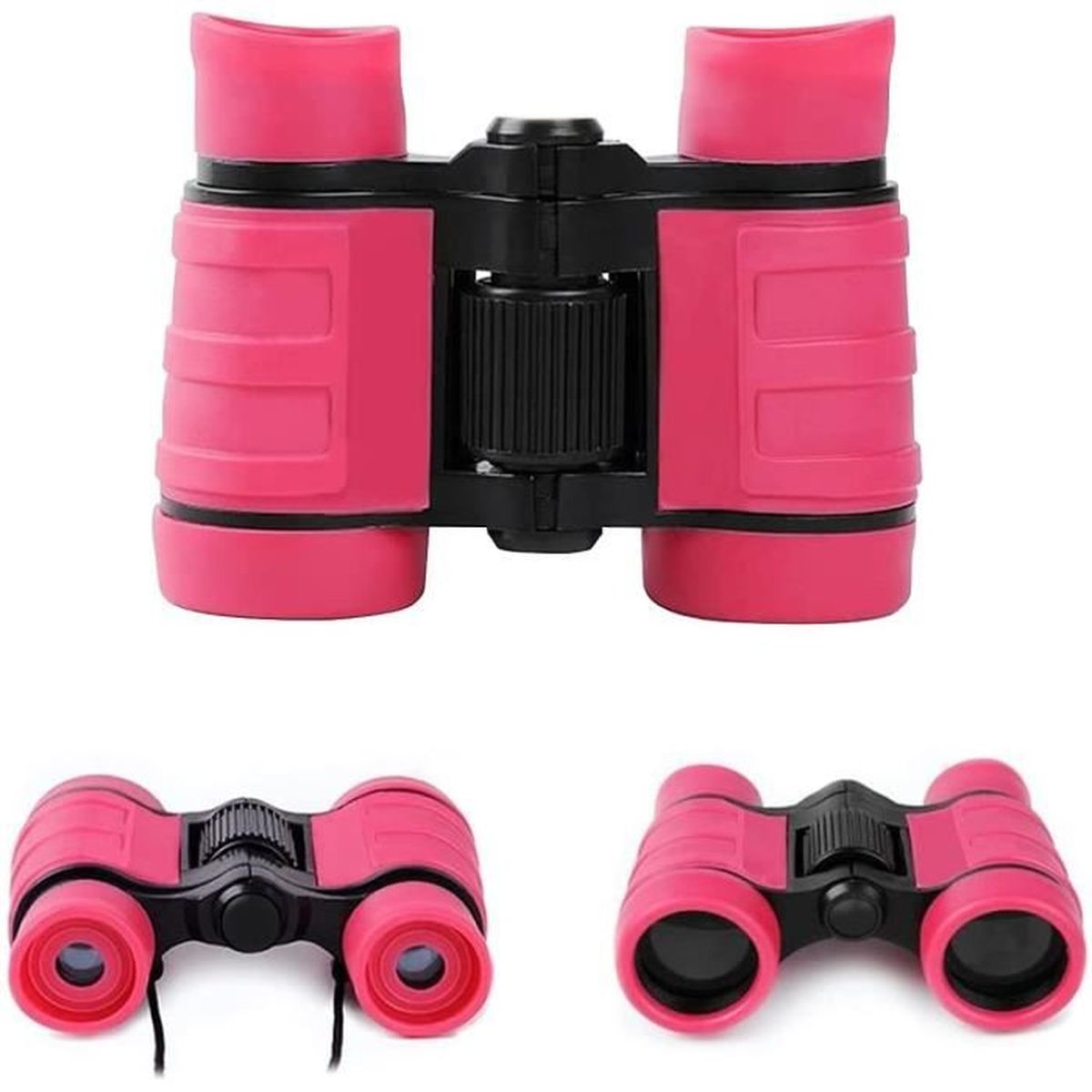 Bicicletta Bambini 3-5 Anni Kit Exploration Nature Enfants - 5 Pièces : Jumelles, Loupe, Boussole, Lampe Manivelle, Sac à Dos - Aventure Extérieure Cadeau Explorateur