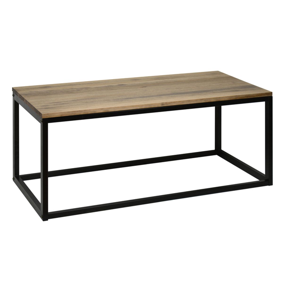 Banc Banquette pour Salle à Manger Icub 120x40x42cm noir bois finition