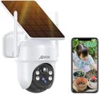 Caméra de Surveillance 4MP WiFi Extérieure sans Fil Solaire, 360° PTZ -Camera compatible avec KIT de surveillance ANRAN