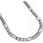 JUST MY BRAND Chaine homme acier inoxydable figaro